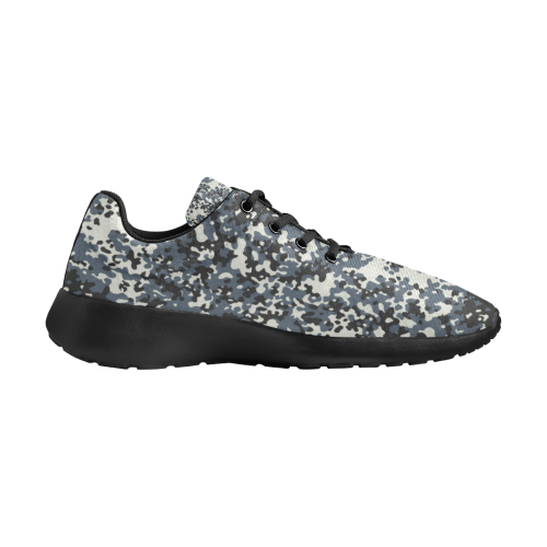 Urban City Black/Gray Digital Camouflage Men's Athletic Shoes (Model 0200)