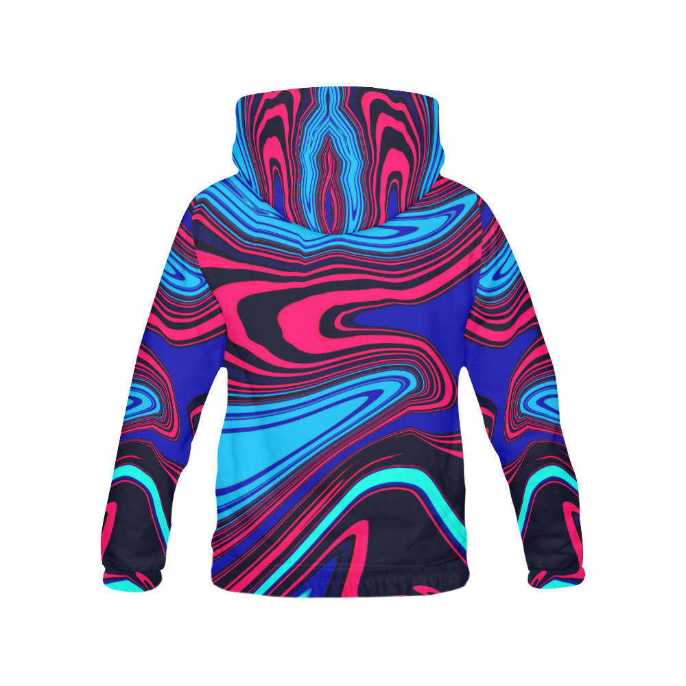 AbstractUnnamed All Over Print Hoodie for Women (USA Size) (Model H13)