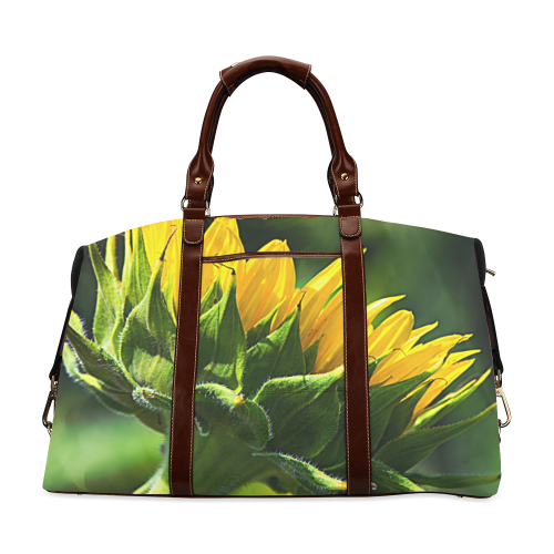 Sunflower New Beginnings Classic Travel Bag (Model 1643) Remake