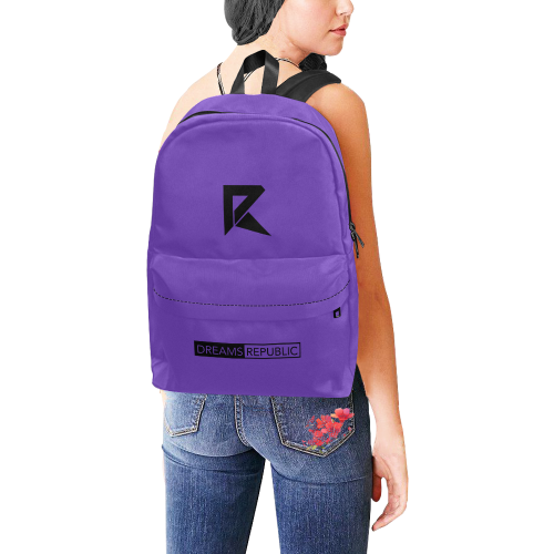 Unisex Classic Backpack (Purple) Unisex Classic Backpack (Model 1673)