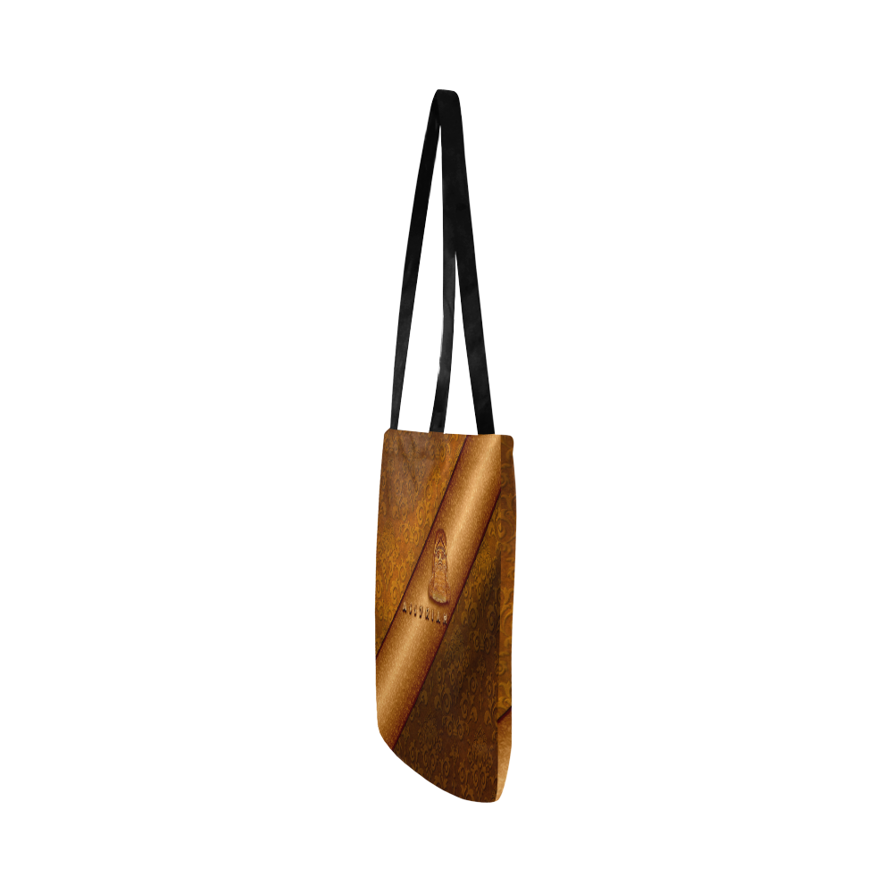 Lamassu Gold Reusable Shopping Bag Model 1660 (Two sides)