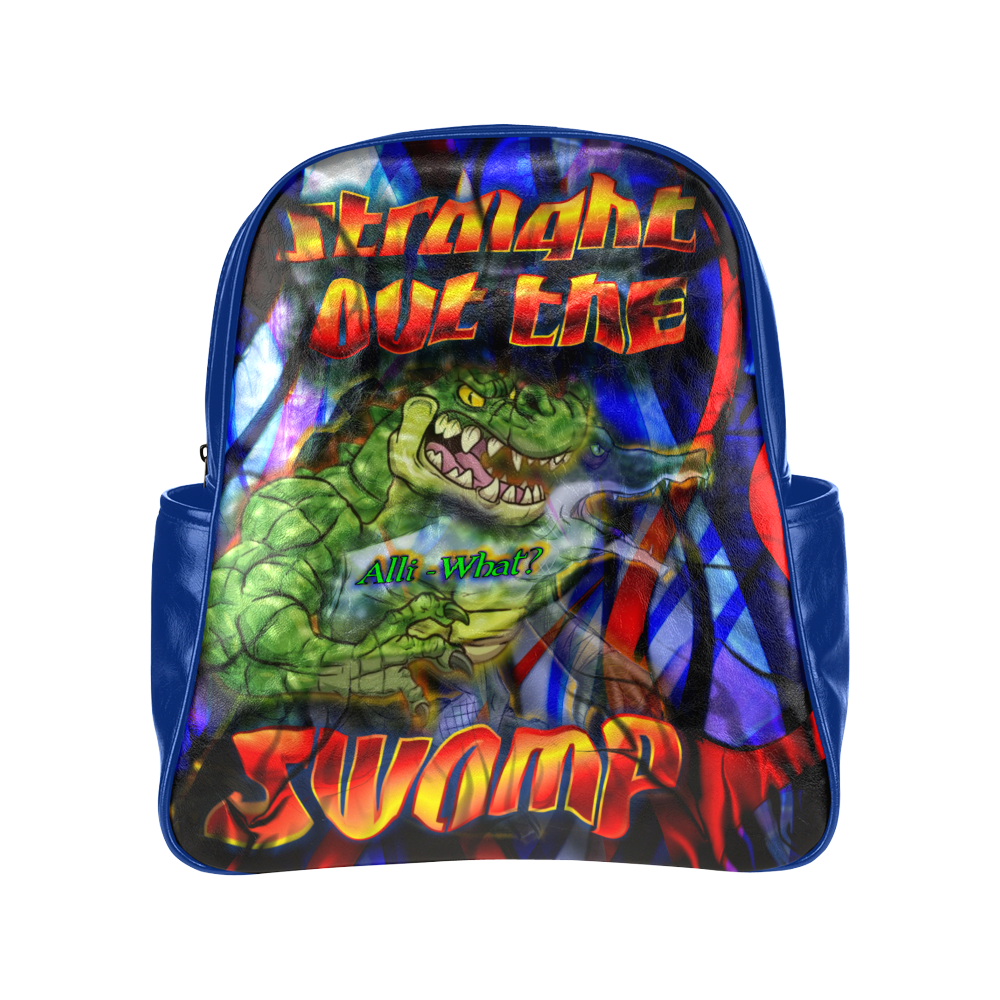 Straight out the Swamp 1 by TheONE Savior @ IMpossABLE Endeavors Multi-Pockets Backpack (Model 1636)