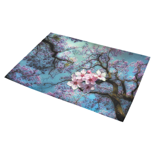 Cherry blossomL Azalea Doormat 30" x 18" (Sponge Material)