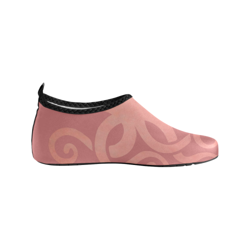 PiccoGrande strawberry powder color watershoe Women's Slip-On Water Shoes (Model 056)