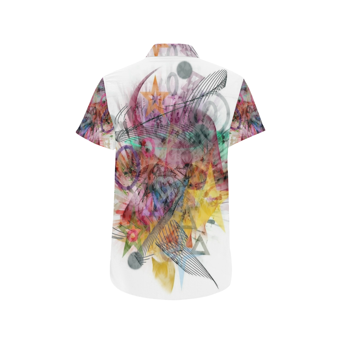 Colors of the wind by Nico Bielow Men's All Over Print Short Sleeve Shirt (Model T53)
