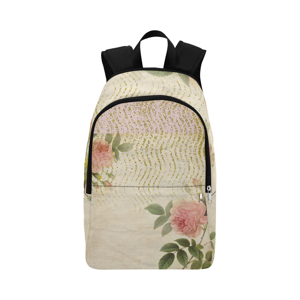 Doree Rose by PiccoGrande Fabric Backpack for Adult (Model 1659)