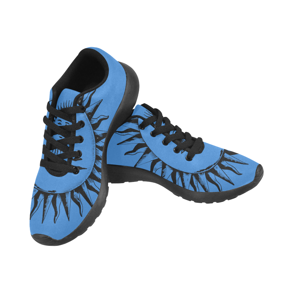 GOD RX 1s Youth Blue & Black Kid's Running Shoes (Model 020)