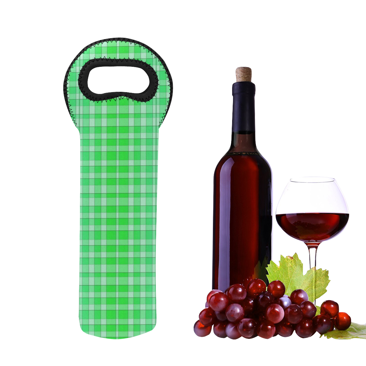 FabricPattern20160803 Neoprene Wine Bag