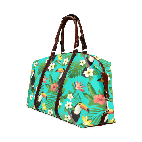 Tropical Summer Toucan Pattern Classic Travel Bag (Model 1643) Remake