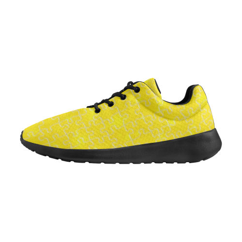 Yellow by Nico Bielow Men's Athletic Shoes (Model 0200)