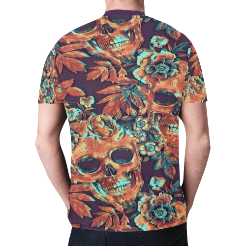 Woke Skulls Fall Rave Festival 8 New All Over Print T-shirt for Men (Model T45)