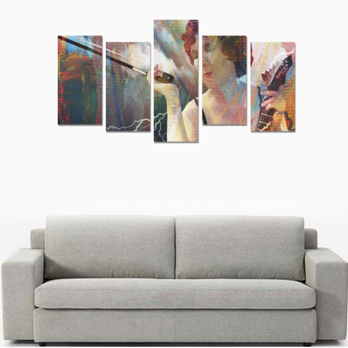 Self-Portrait Canvas Print Sets E (No Frame)