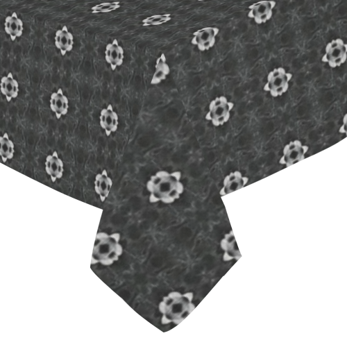 Awesome Wicked Witch Gothic Black Rose Tarot Cloth Design Darkstar Cotton Linen Tablecloth 52"x 70"