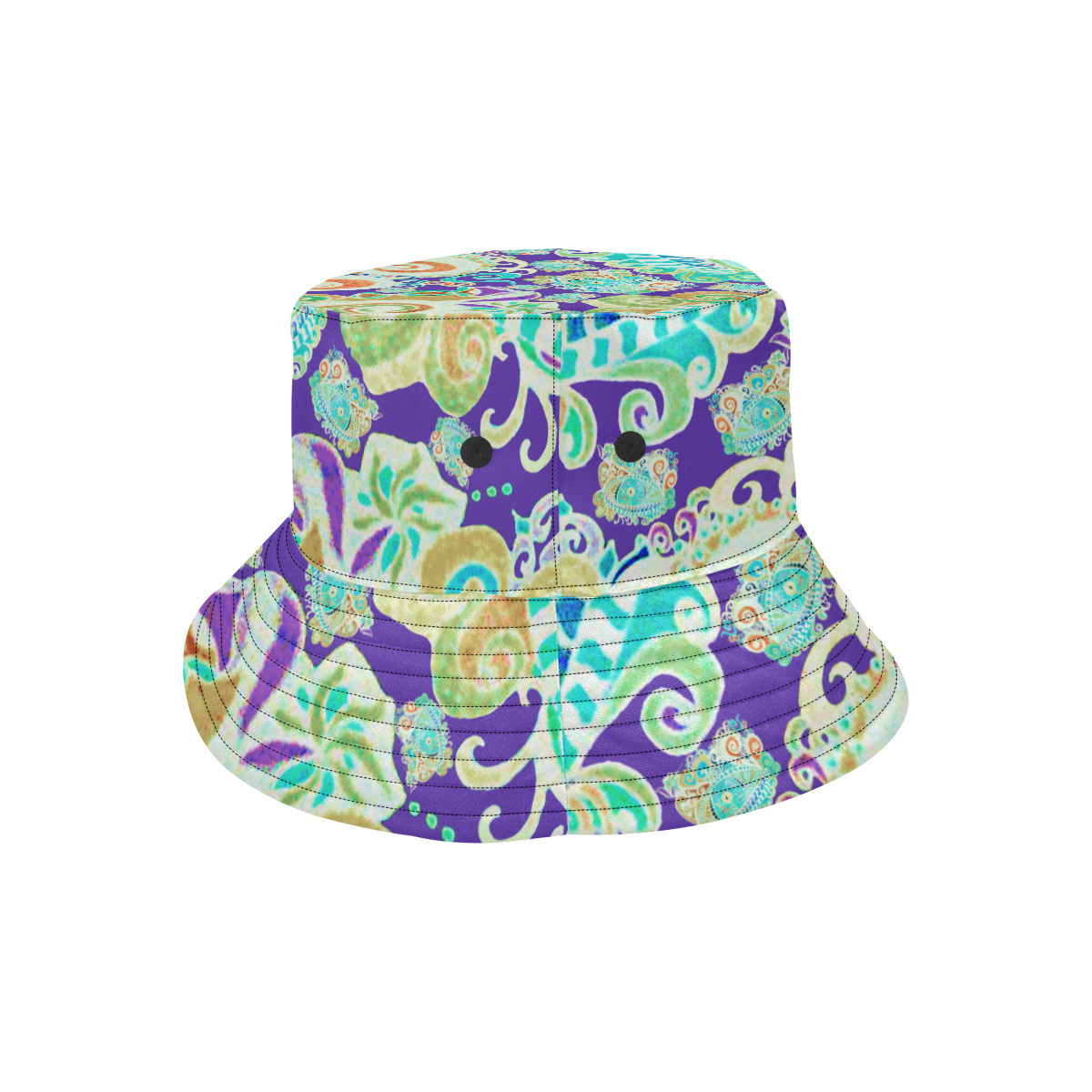 Your Paisley Blue Eyes by Aleta All Over Print Bucket Hat