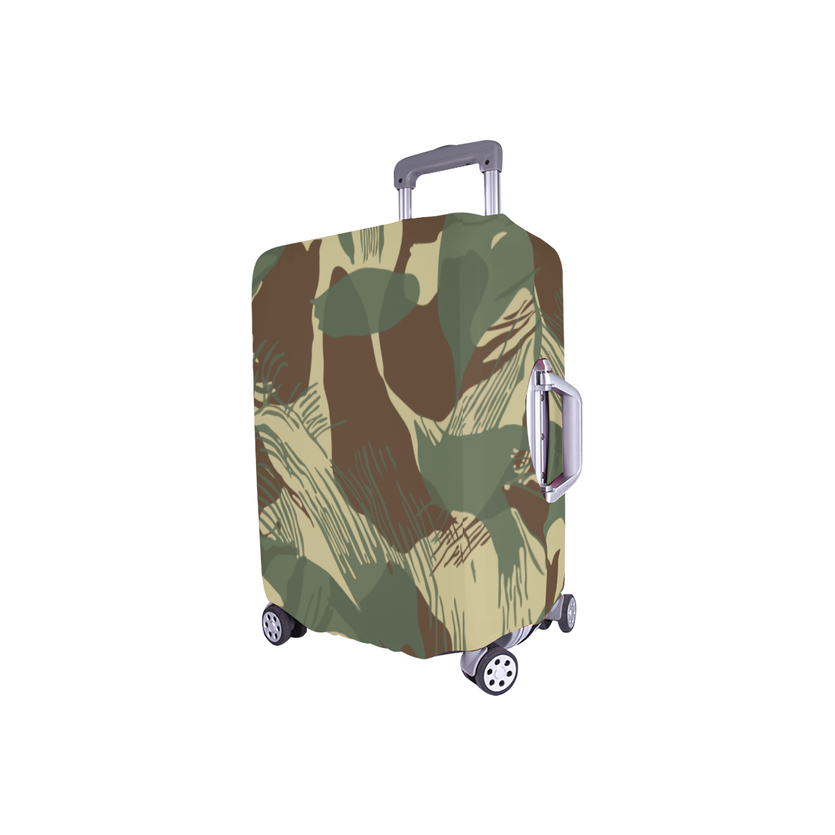 Rhodesian Brushstrokes Camouflage Luggage Cover/Small 18"-21"
