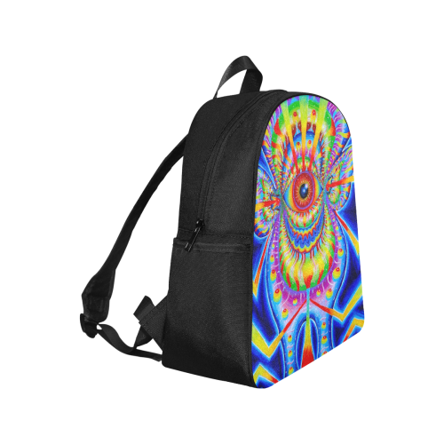 CHARGED UP Multi-Pocket Fabric Backpack (Model 1684)