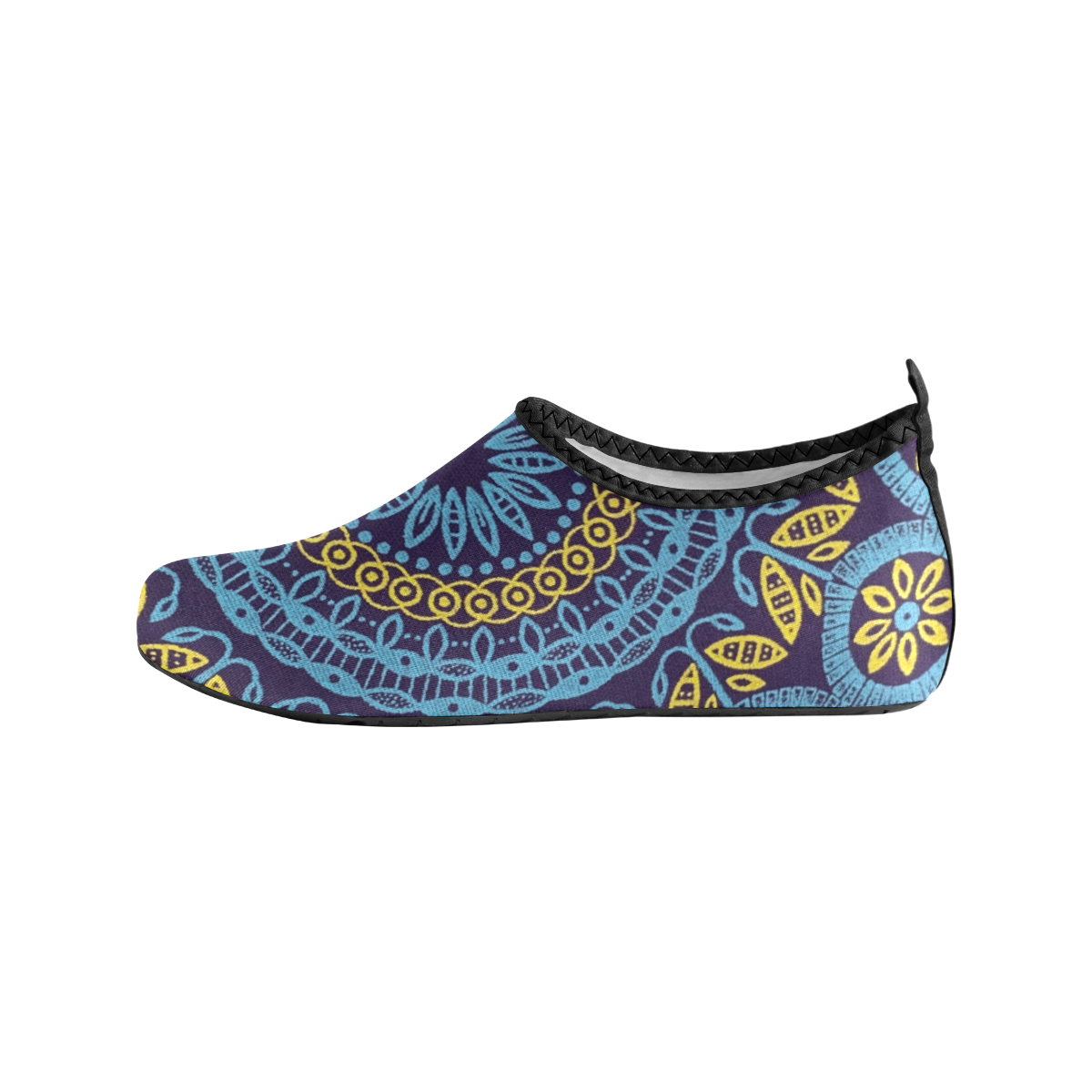 MANDALA PLANETS ALIGN Women's Slip-On Water Shoes (Model 056)
