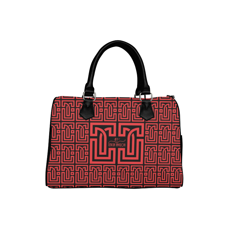Leticia Tavizon Red Boston Handbag (Model 1621)