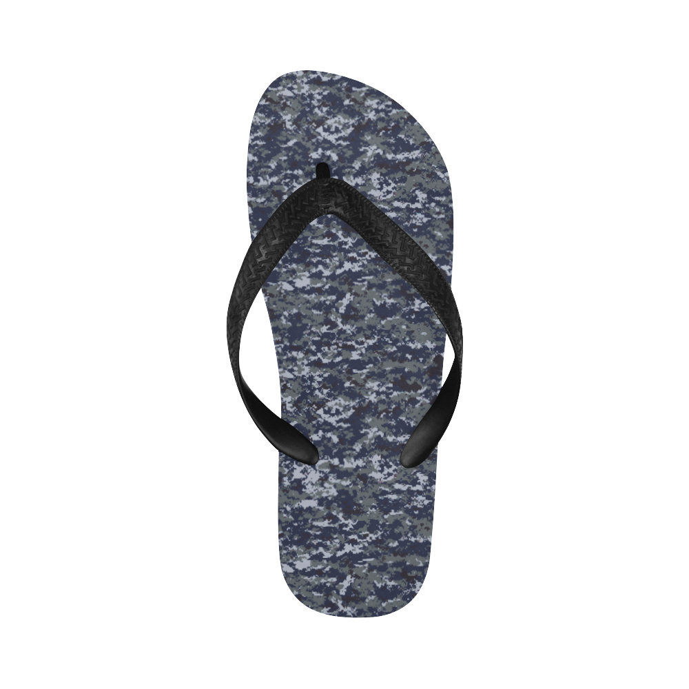 US NAVY NWUPAT camouflage Flip Flops for Men/Women (Model 040)