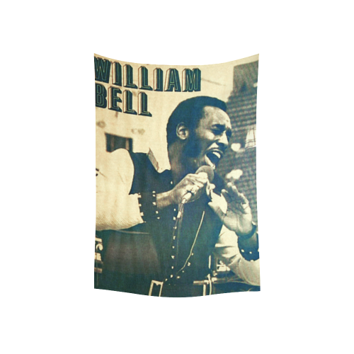 William Bell Wattstax Cotton Linen Wall Tapestry 40"x 60"