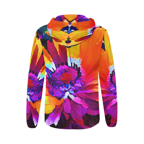 lost without you 3b2 All Over Print Full Zip Hoodie for Women (Model H14)