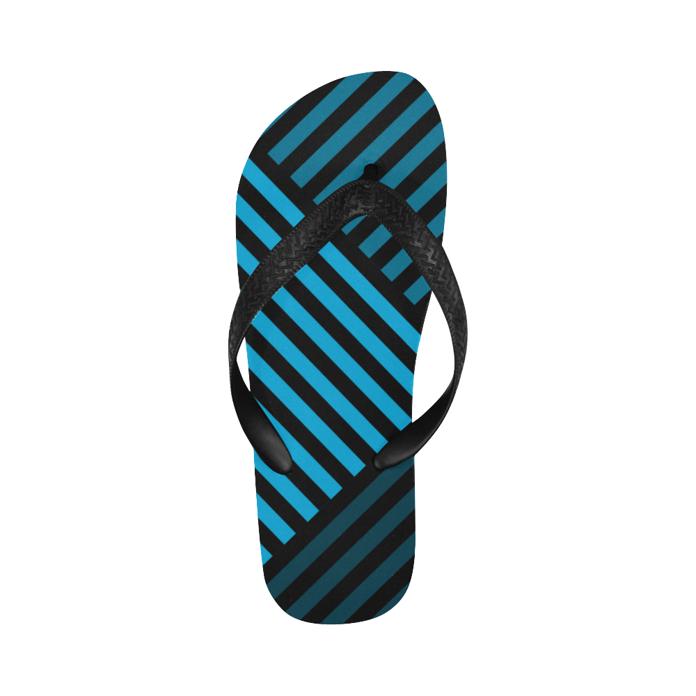 Blue Weave Flip Flops for Men/Women (Model 040)