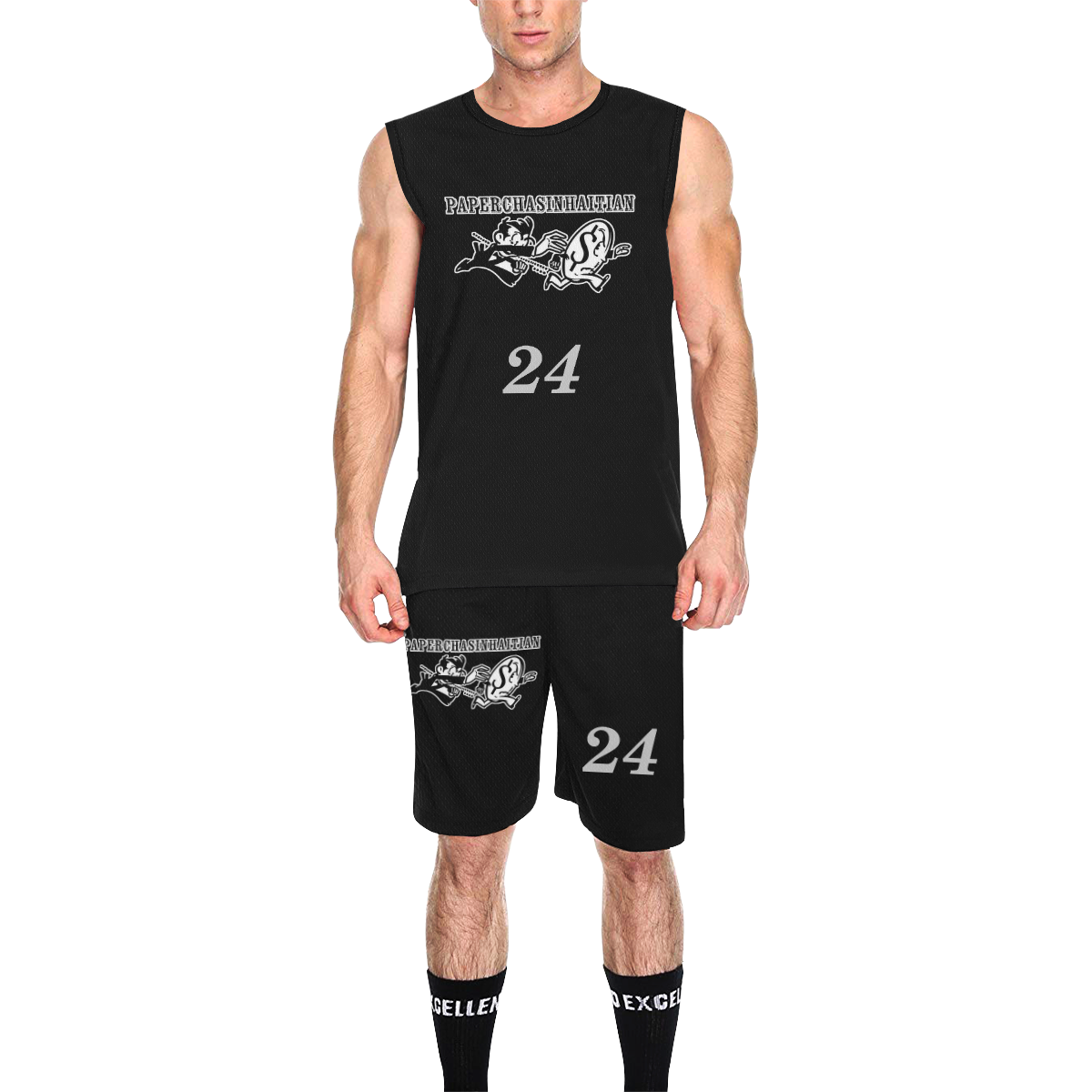 PCH 24 Warm ups All Over Print Basketball Uniform