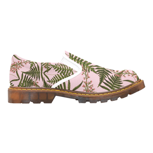 fern pink Martin Women's Slip-On Loafer/Large Size (Model 12031)