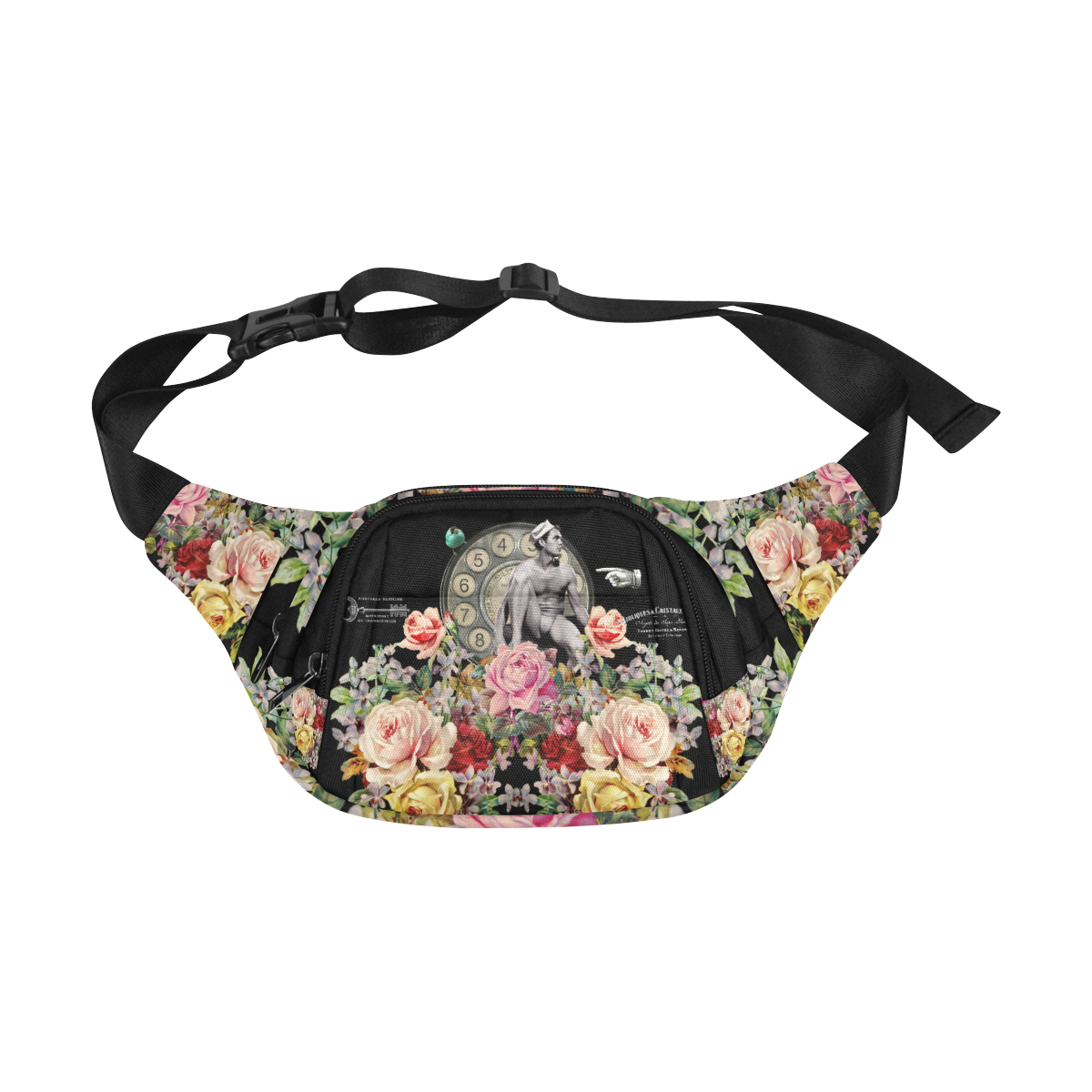 Nuit des Roses Revisited Fanny Pack/Small (Model 1677)