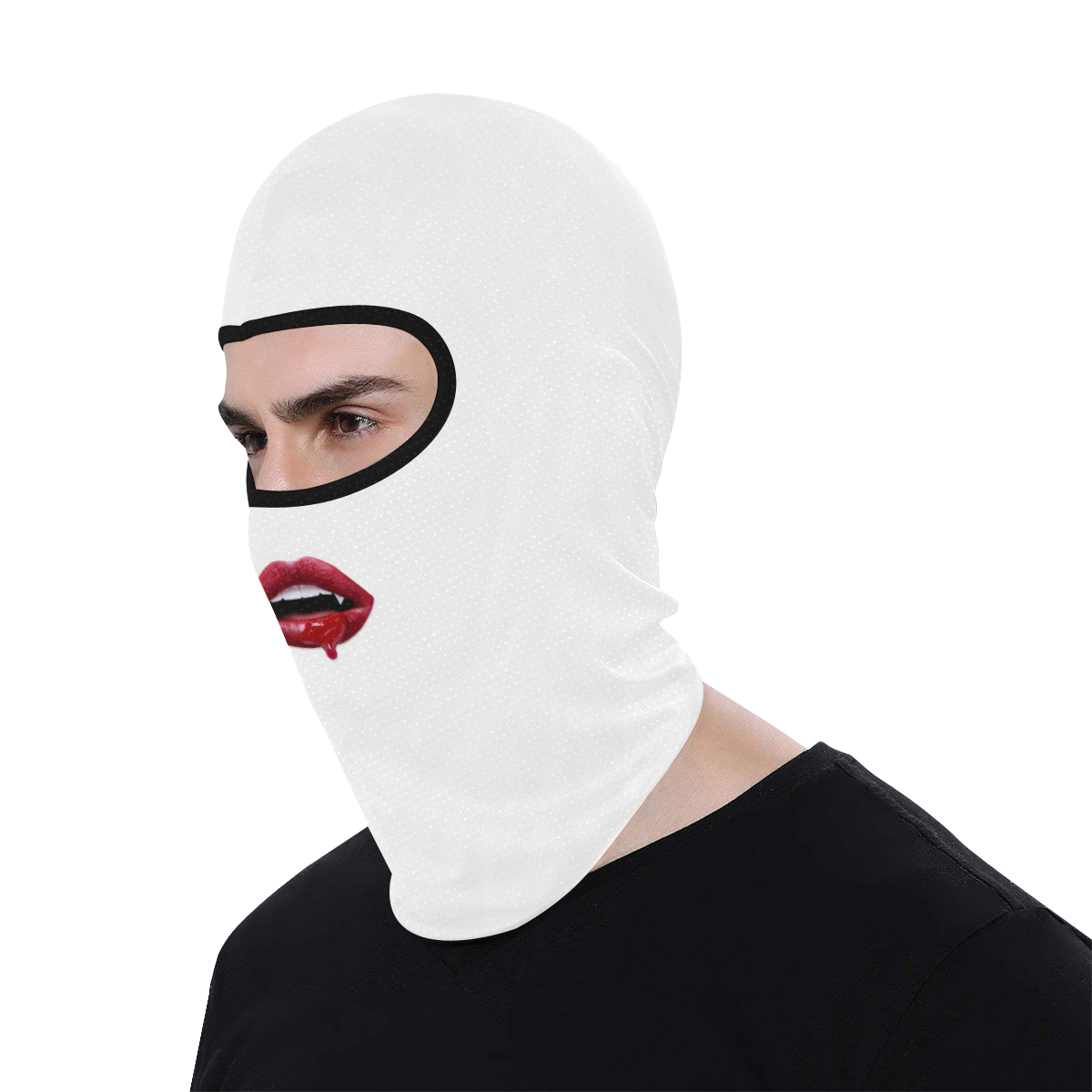 Red Queen Vampire Lips All Over Print Balaclava
