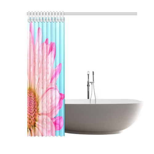 Flower Shower Curtain 60"x72"