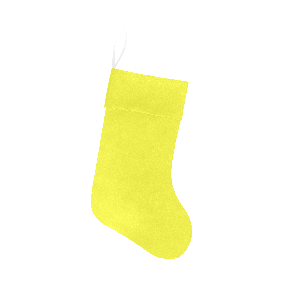 color maximum yellow Christmas Stocking