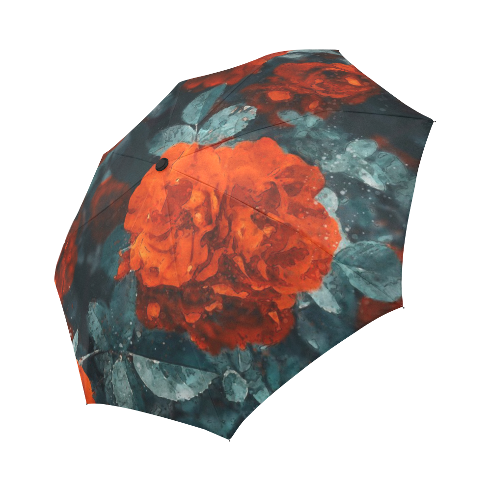 roses are RED 2 Auto-Foldable Umbrella (Model U04)