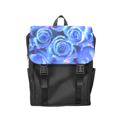 roses are blue Casual Shoulders Backpack (Model 1623)