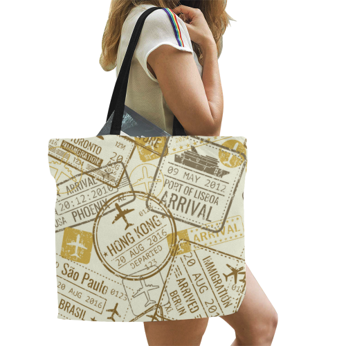 bb 02569 All Over Print Canvas Tote Bag/Large (Model 1699)