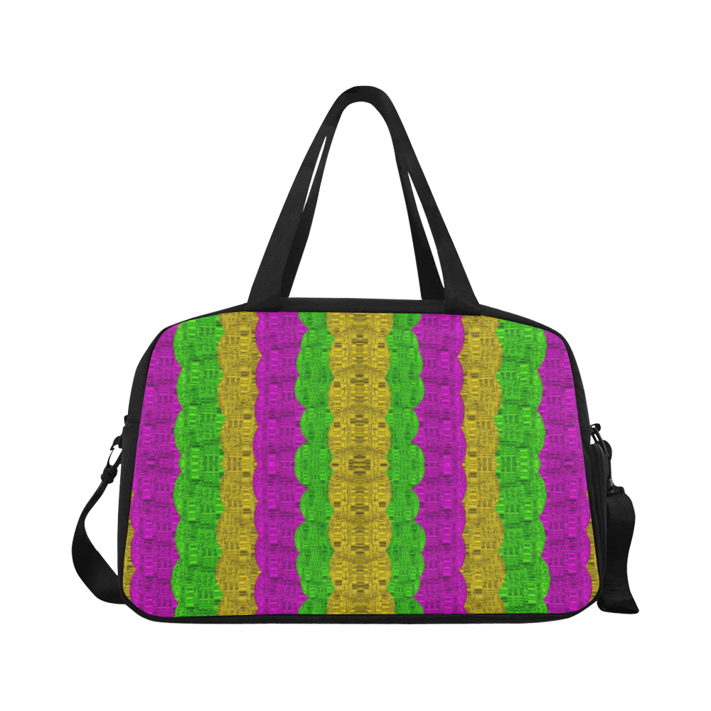 Hipster or hippie in  pattern style Fitness Handbag (Model 1671)