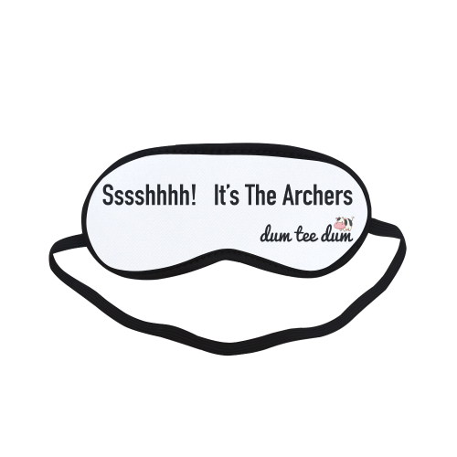 Sssshhhh-Its-The-Archers eyemask Sleeping Mask