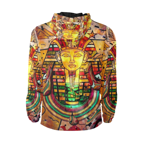 Egyton Popart by Nico Bielow All Over Print Quilted Windbreaker for Men (Model H35)