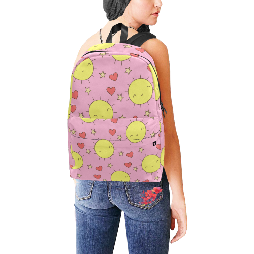 Happy Sun Unisex Classic Backpack (Model 1673)