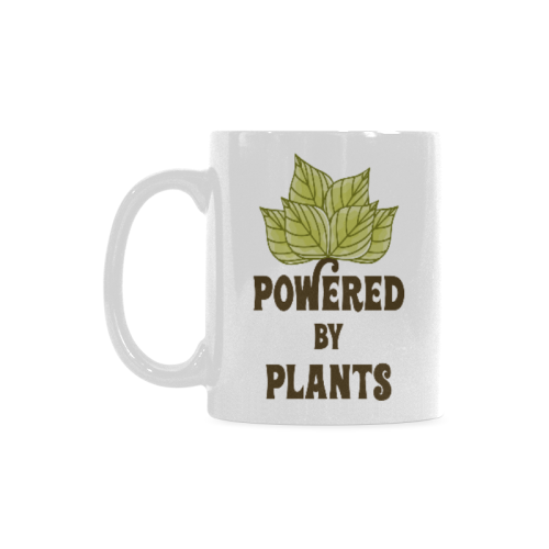 Powered by Plants (vegan) White Mug(11OZ)