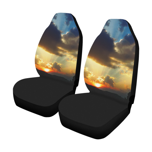 Bright sunset Car Seat Covers (Set of 2)