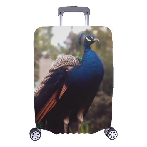 Peacock Rock Luggage Cover/Large 26"-28"