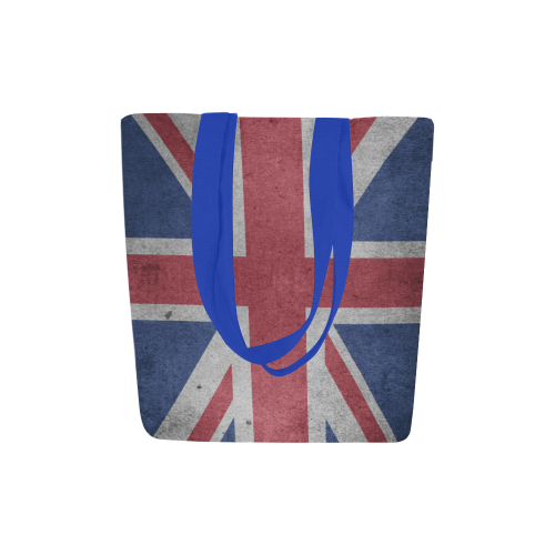 United Kingdom Union Jack Flag - Grunge 1 Canvas Tote Bag (Model 1657)