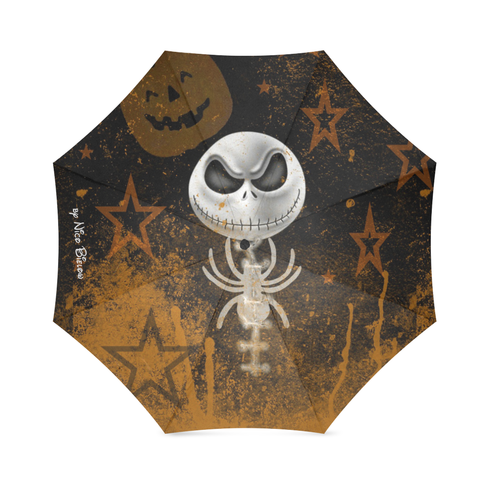 Halloween Nightmare by Nico Bielow Foldable Umbrella (Model U01)