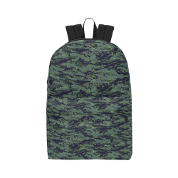 Jungle Tiger Stripe Green Camouflage Unisex Classic Backpack (Model 1673)