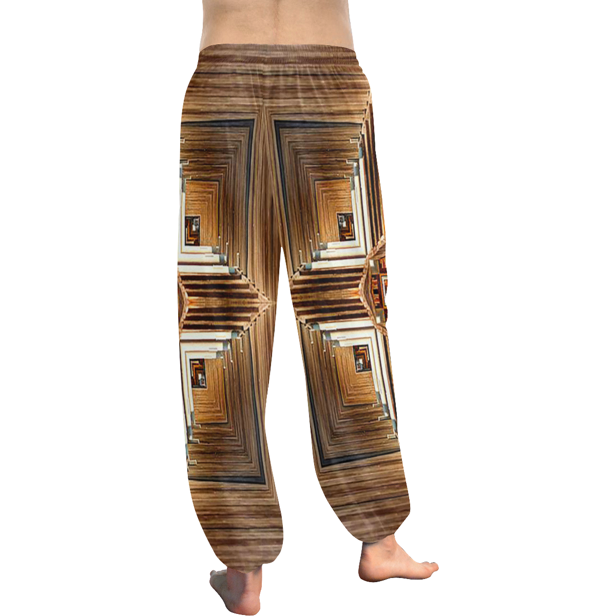 Emblem Women's All Over Print Harem Pants (Model L18)