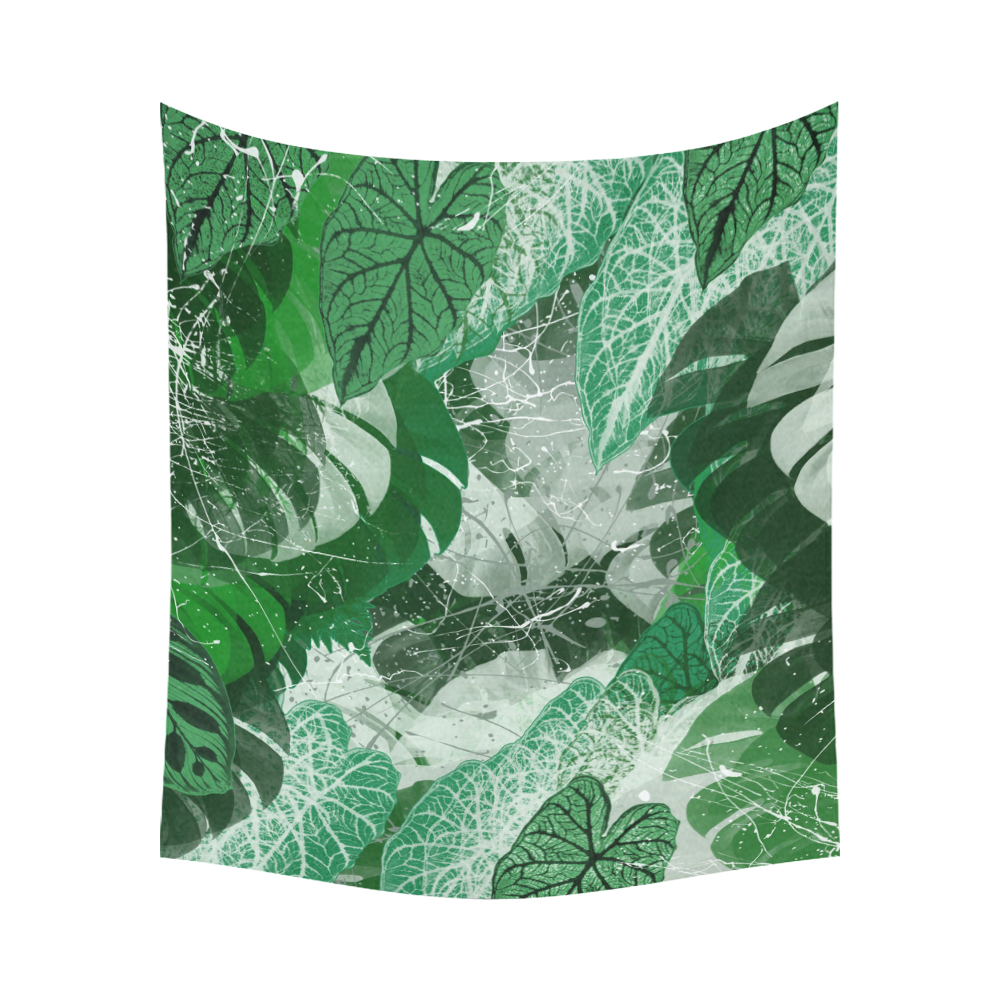 Tropicalia Cotton Linen Wall Tapestry 60"x 51"