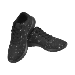 Stars in the Universe (Black Laces) Men’s Running Shoes (Model 020)