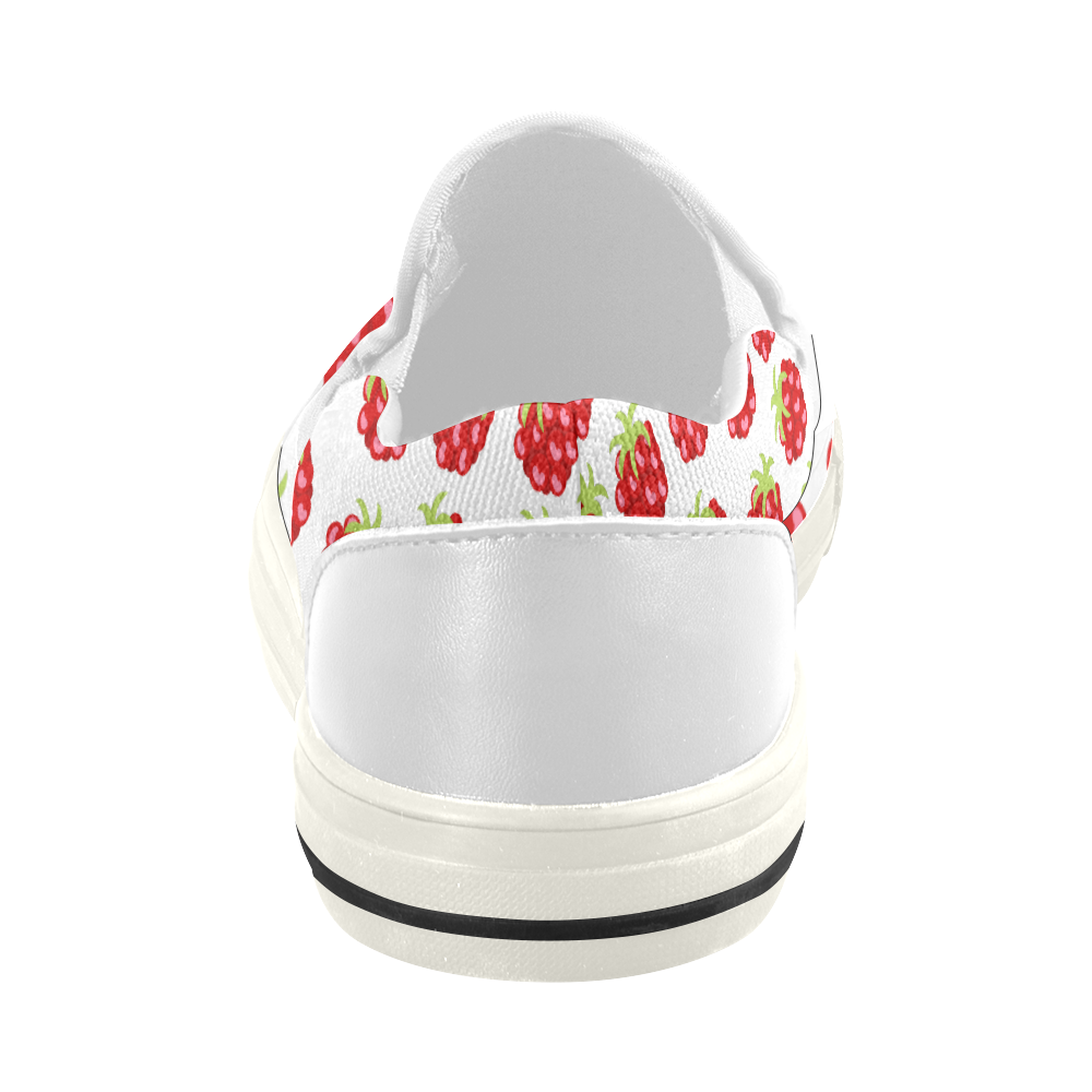 Frambuesas Women's Slip-on Canvas Shoes (Model 019)