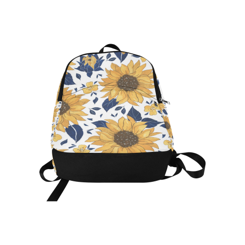 Sunflowers Backpack Fabric Backpack for Adult (Model 1659)